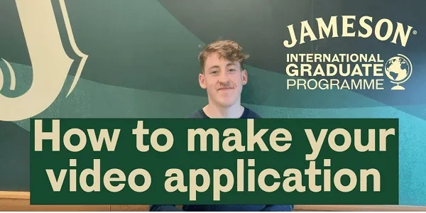 Thumbnail for How to make your video application - Jameson International Graduate Programme