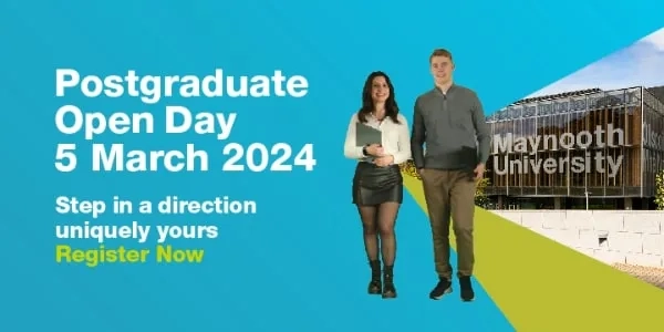 Thumbnail for Maynooth Post Graduate Open Day 