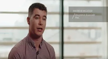 Andrew McAteer, Assurance Associate, PwC 