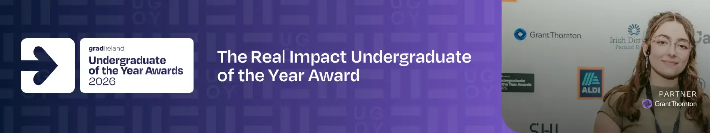 The Real Impact Undergraduate of the Year Award 2026 image