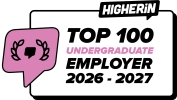 Top 100 Undergraduate Employers - Higherin Awards 2026-2027