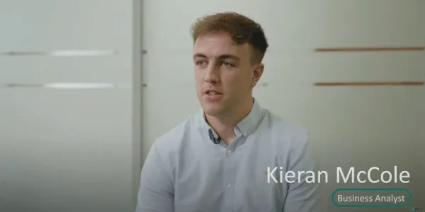 Thumbnail image for #GradStories Kieran McCole, Business Analyst at Irish Life