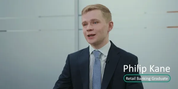 Thumbnail image for #gradstories Philip Kane, Retail Banking Graduate at PTSB