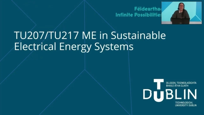 Thumbnail image for TU Dublin Master of Science in Energy Management - TU208