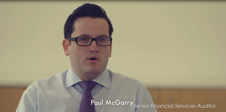 Paul McGarry, Senior Financial Services Auditor, Deloitte