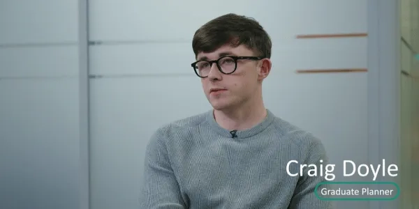 Thumbnail image for #gradstories Craig Doyle, Graduate Planner at Dublin City Council (LGMA)