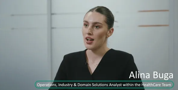 Thumbnail image for #GradStories Alina Buga, Technology and Transformation Analyst, Deloitte