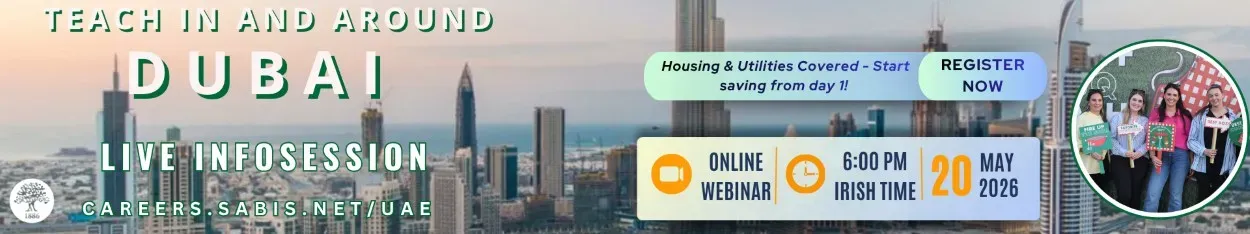 TEACH IN DUBAI – FINAL LIVE INFOSESSION image