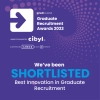 Best Innovation in Graduate Recruitment 2023 Shortlist 