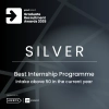 Best Internship Programme Intake Over 50 - 2025 Silver
