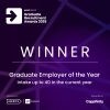 Graduate Employer of the Year intake up to 40 2025 Winner - Sponsored by Cappfinity