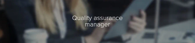 Featured image for Quality assurance manager