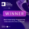 Best Internship Programme – intake over 50 2026 - Winner