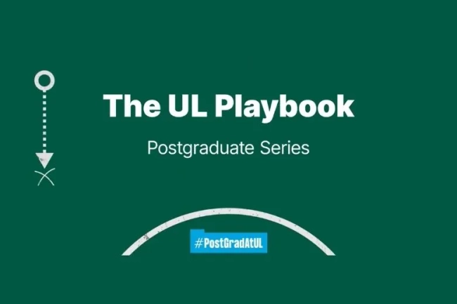 Thumbnail for The UL Playbook: Postgraduate Series. MSc in Bioprocessing Student Marie