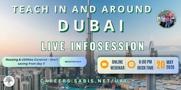 Thumbnail image for TEACH IN DUBAI – FINAL LIVE INFOSESSION