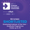 Graduate Employer of the Year 2023, intake up to 40 in the current year - Shortlist 