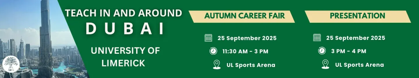 SABIS® Network Schools – University of Limerick Autumn Careers Fair image