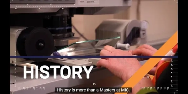 Thumbnail image for MA in History - More than a Masters at MIC