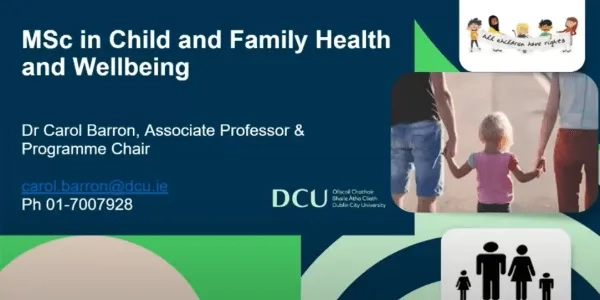 Thumbnail image for MSc in Child Family Health and Wellbeing