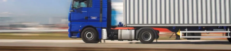 transporting of a shipping container