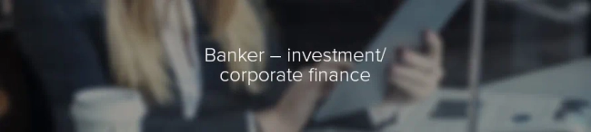 Featured image for Banker, investment, corporate finance