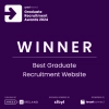 Best Graduate Recruitment Website 2024 Winner 