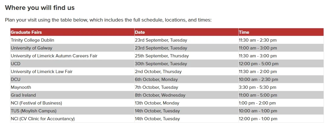 bdo campus events