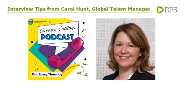 Thumbnail for Careers Calling Podcast ft Carol Hunt, DPS Group
