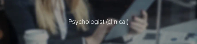 Featured image for Psychologist, clinical