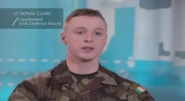 Lieutenant Donal Clare, Irish Defence Forces