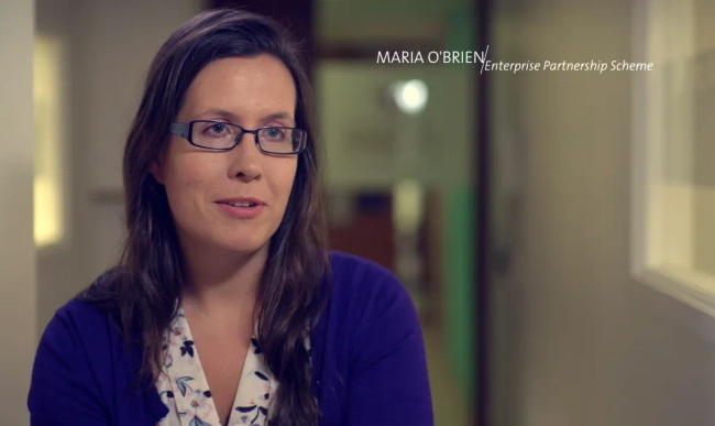 Featured image for Maria O'Brien, Enterprise Partnership Scheme, Irish Research Council
