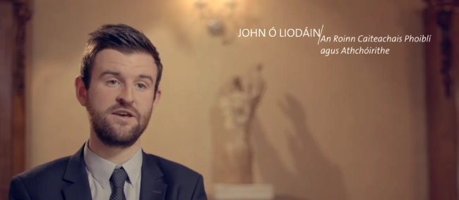 Featured image for John Ó Liodáin, Oifigeach Riaracháin (Administrative Officer)