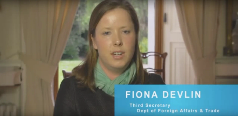 Hero image for Fiona Devlin, Third Secretary, Department of Foreign Affairs & Trade 