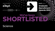 Shortlisted - Most popular graduate recruiter in Science 2022
