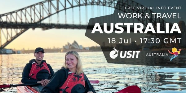 Thumbnail for Work & Travel Australia with USIT and Tourism Australia!