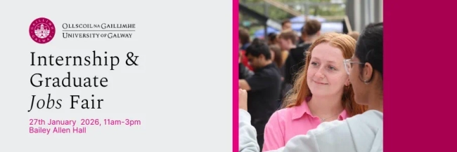 Thumbnail image for Internship & Graduate Jobs Fair - University of Galway