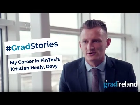 Thumbnail for #Gradstories Kristian Healy, Investment Analyst, Davy (Video)