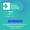 Graduate Employer of the Year 2023, Intake Over 40 in the Current Year, Sponsored by SHL