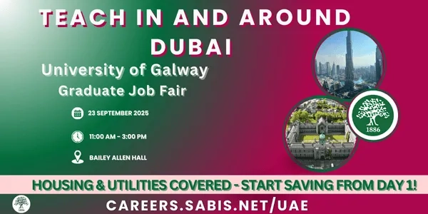 Thumbnail image for SABIS® Network Schools  - University of Galway Graduate Job Fair
