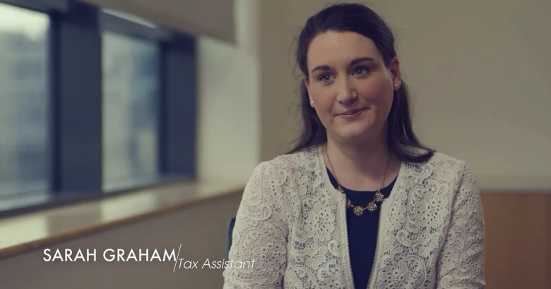 Sarah Graham, Tax Assistant, EY