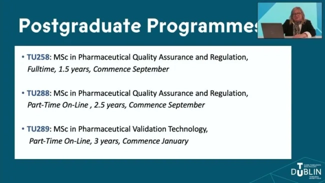 Thumbnail image for TU Dublin Chemical & BioPharmaceutical Sciences Webinar