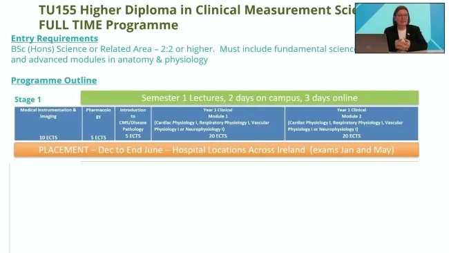 Thumbnail image for TU Dublin - Higher Diploma in Clinical Measurement Science (TU155)