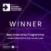 Best Internship Programme Intake Over 50 - 2025 Winner