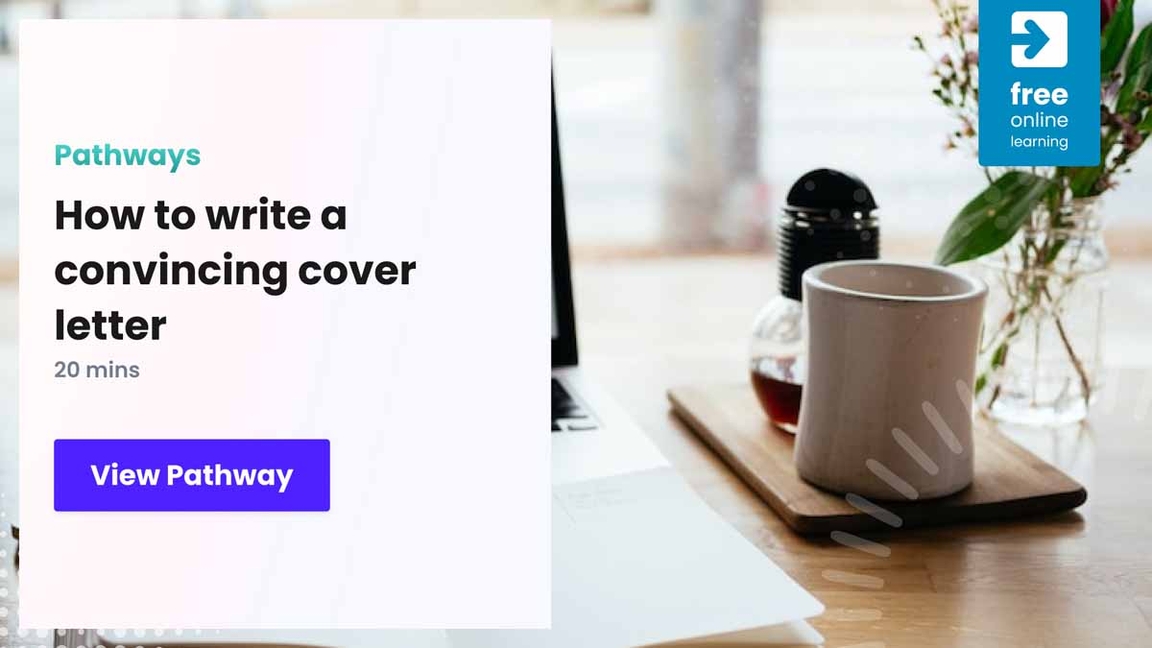 How to write a convincing cover letter