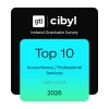 Top 10 Accountancy/Professional Services Employer 2026 by GTI | Cibyl