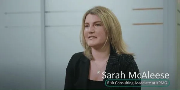 Thumbnail image for #gradstories Sarah McAleese, Risk Consulting Associate at KPMG (Chartered Accountants Ireland)
