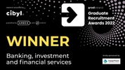 Most popular graduate recruiter in Banking, investment & financial services