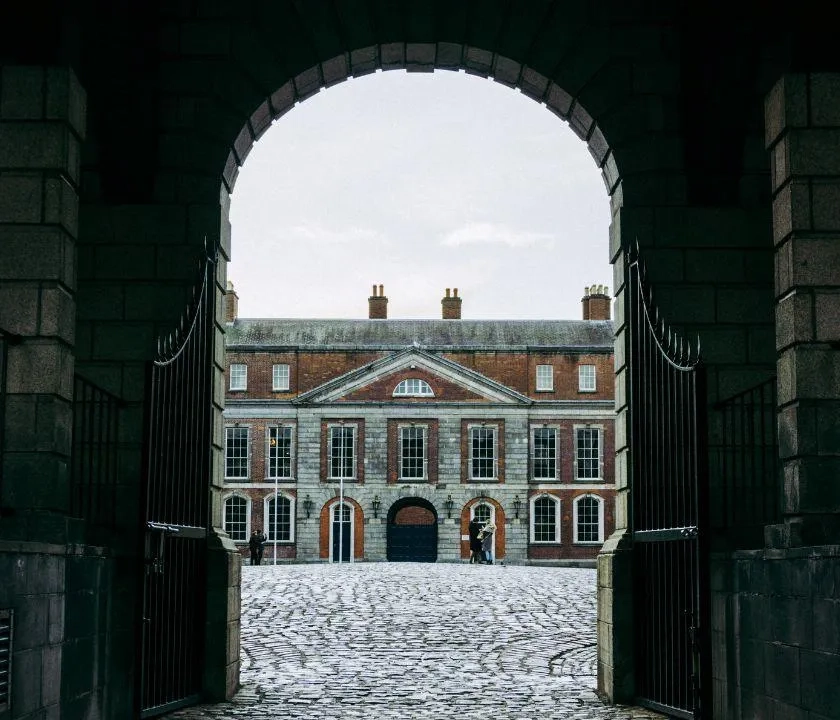 Dublin Castle courtyard