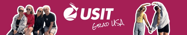 Banner for Grad USA with USIT Travel - Listen up Graduates!