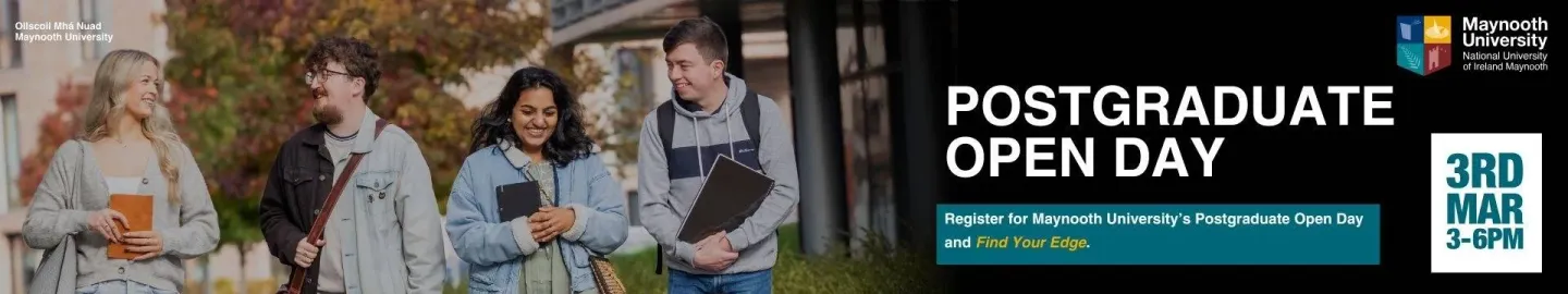 Maynooth University - Postgraduate Open Day image